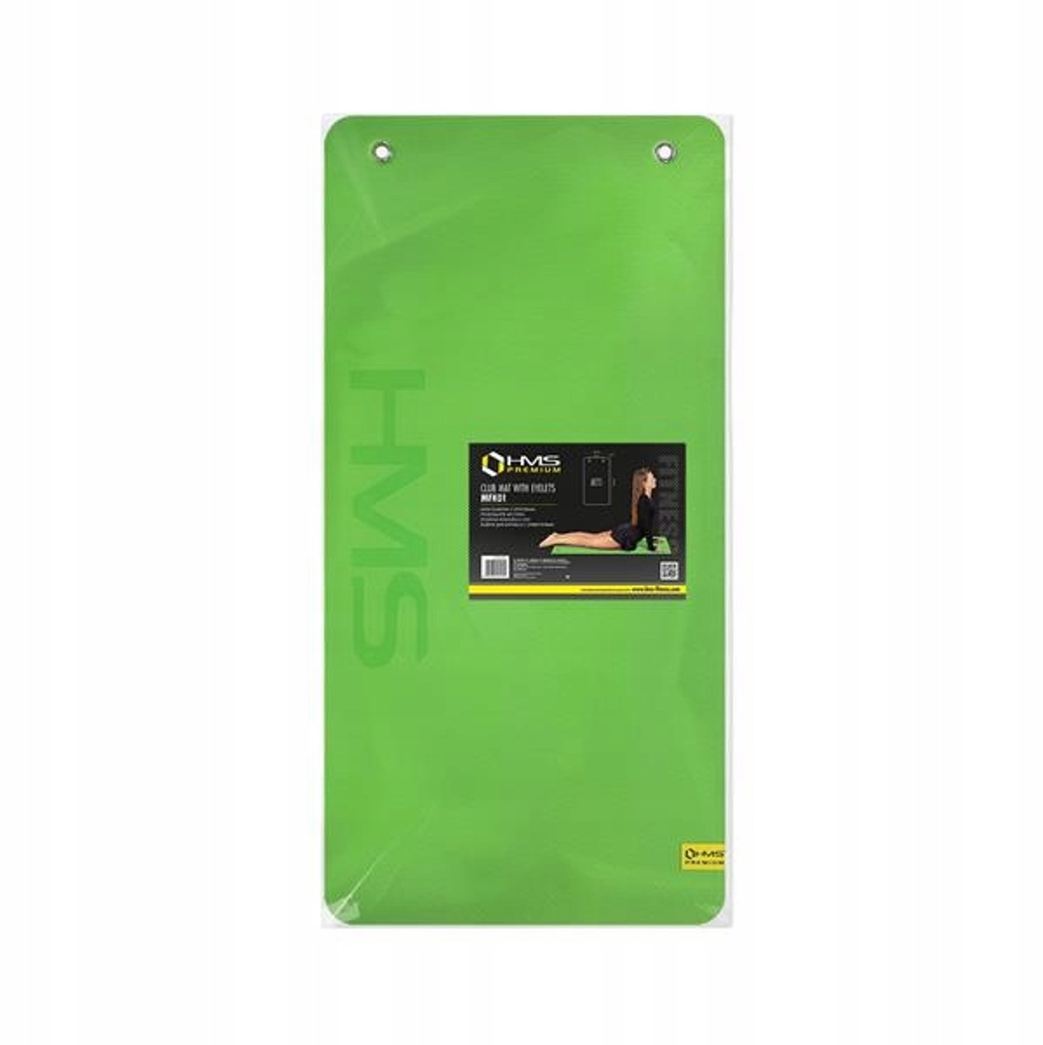 MFK01 Fitness Mat Club 15mm Groen - Antislip & Duurzaam