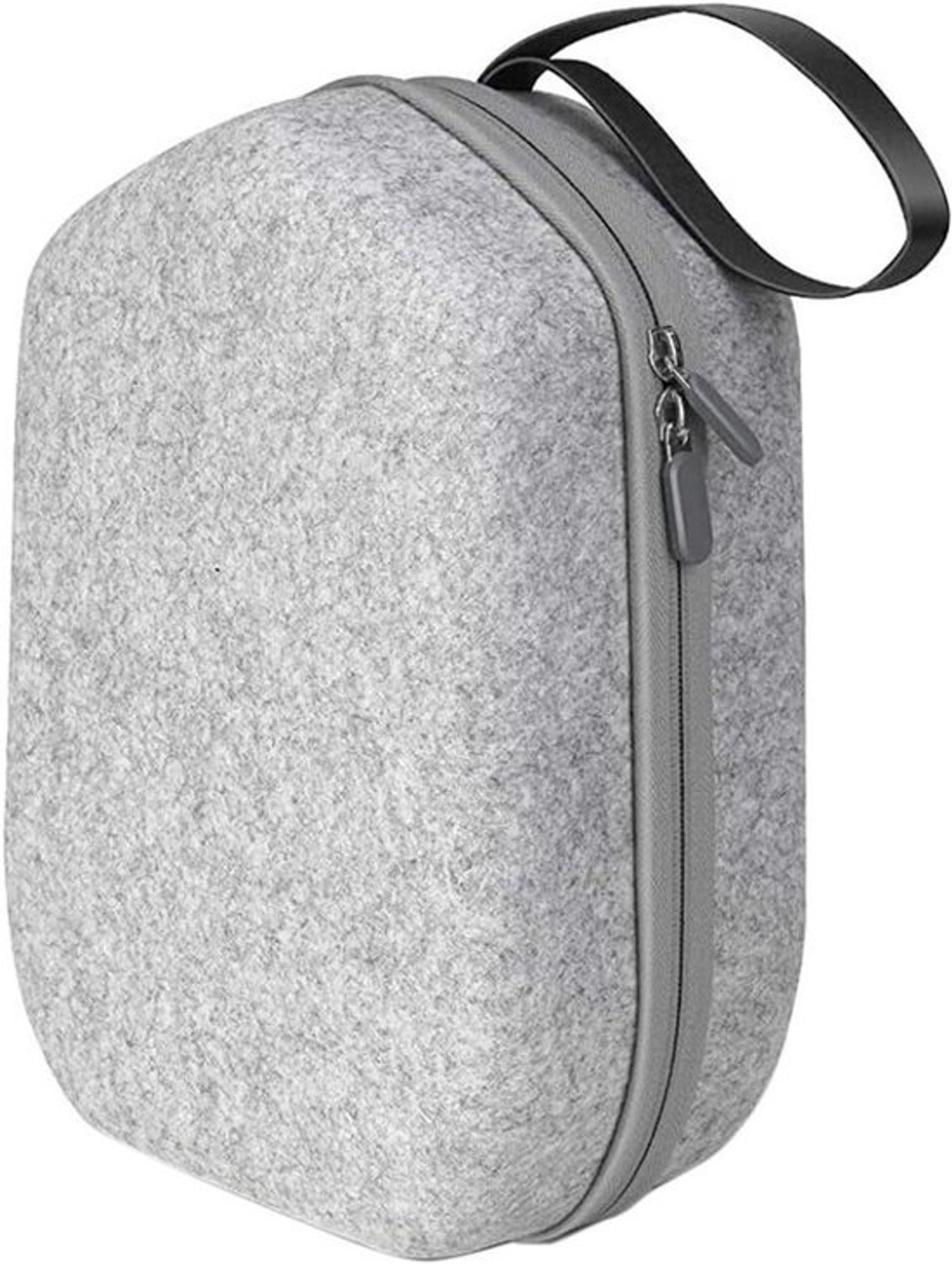 VR Headset Tas - Opbergkoffer - Veilig Vervoeren - Waterdicht Vilt Materiaal - 29.5 x 19 x 11.5 cm - Grijs