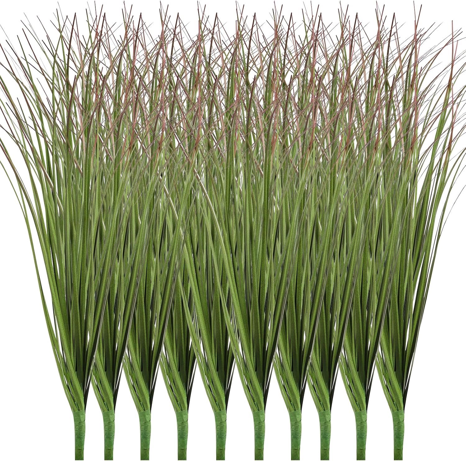 Kunstgras Set van 24 Bundels 25 cm - Weerbestendig - UV-bestendig - Perfect voor balkon - Vemera
