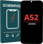 Samsung Galaxy A52 Scherm met Frame - LCD Display - A+ Kwaliteit - Zwart