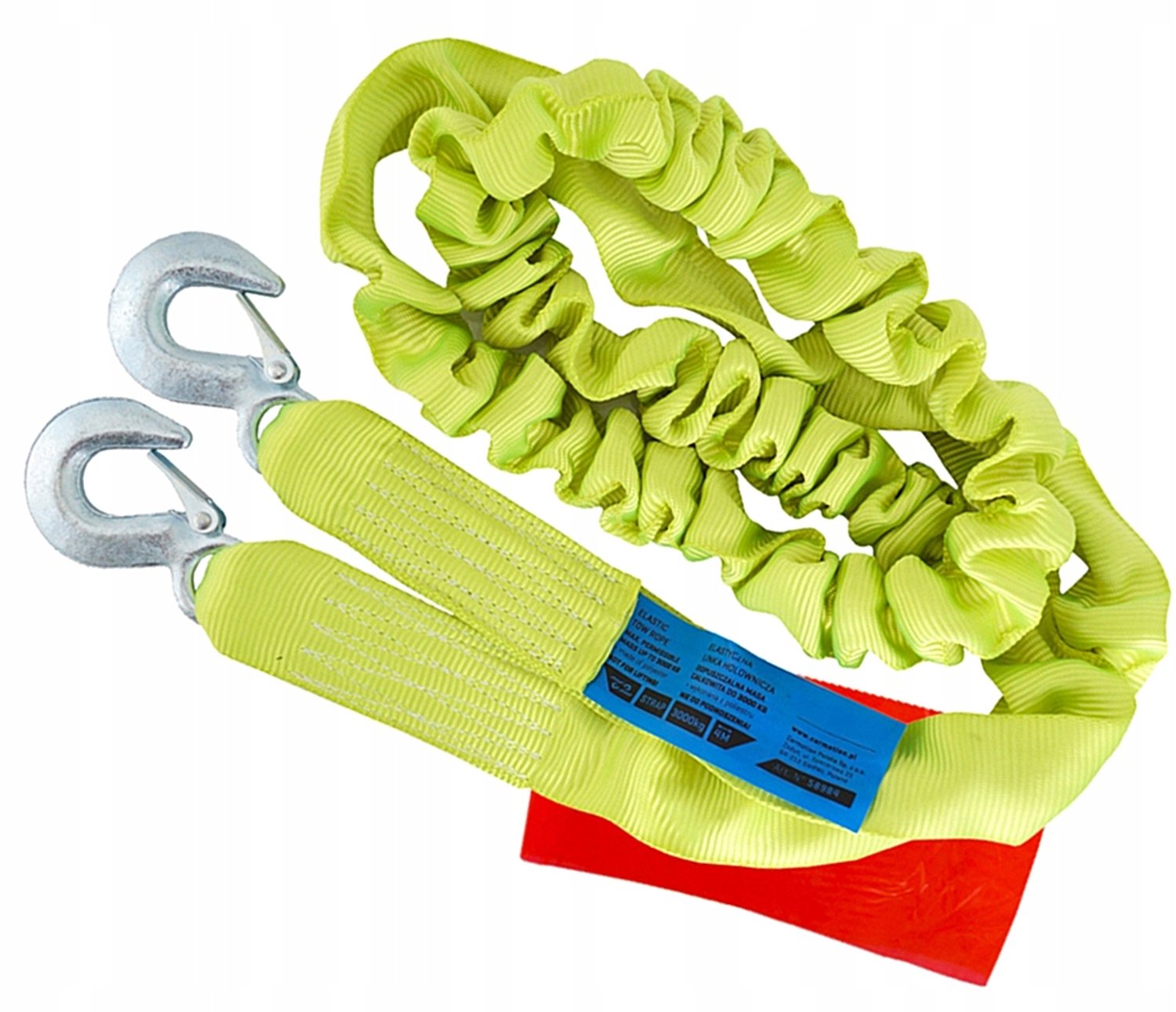 Sleeprol 3000kg 4m - Robuuste Sleepkabel met Haken