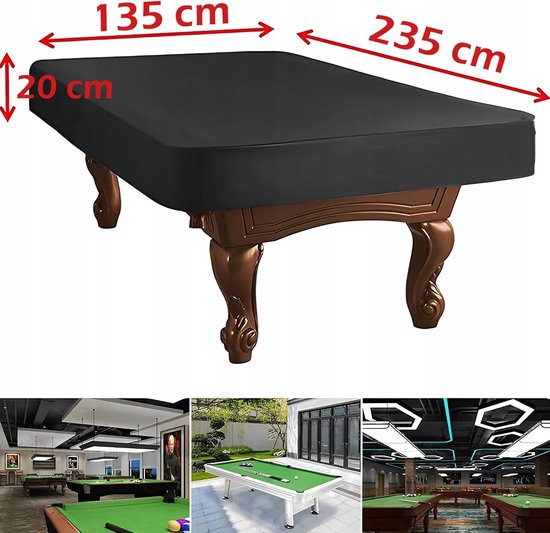 Waterdichte Tafelzeil voor Biljarttafel 235x135cm - Stof- en UV-bescherming — afbeelding 5