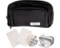 DKDDSSS Pencil Case, Large Capacity Pencil Case with 3 Face, Unisex Binder, Large Pencil Case for School, Office - ShopVlot