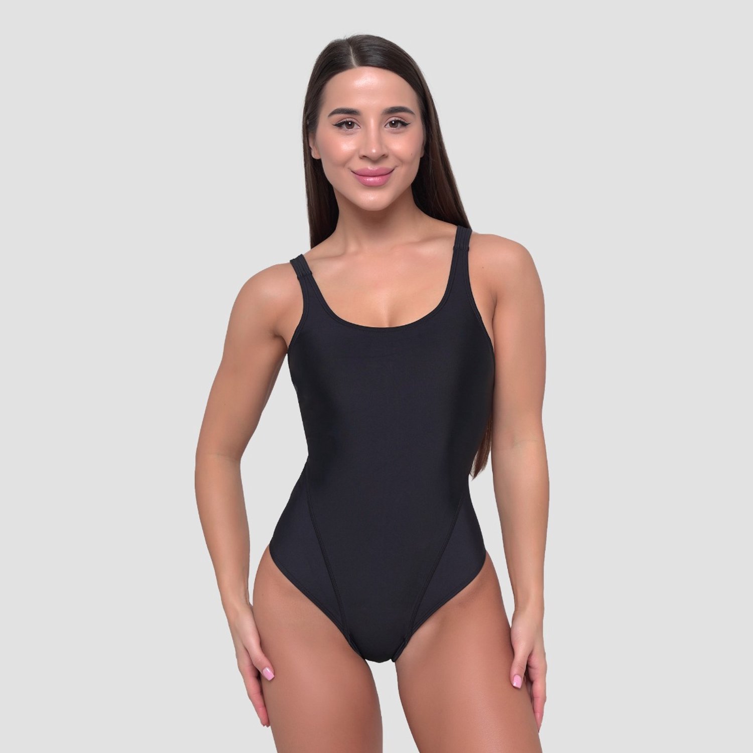 GymBeam Dames Sportbadpak Zwart S