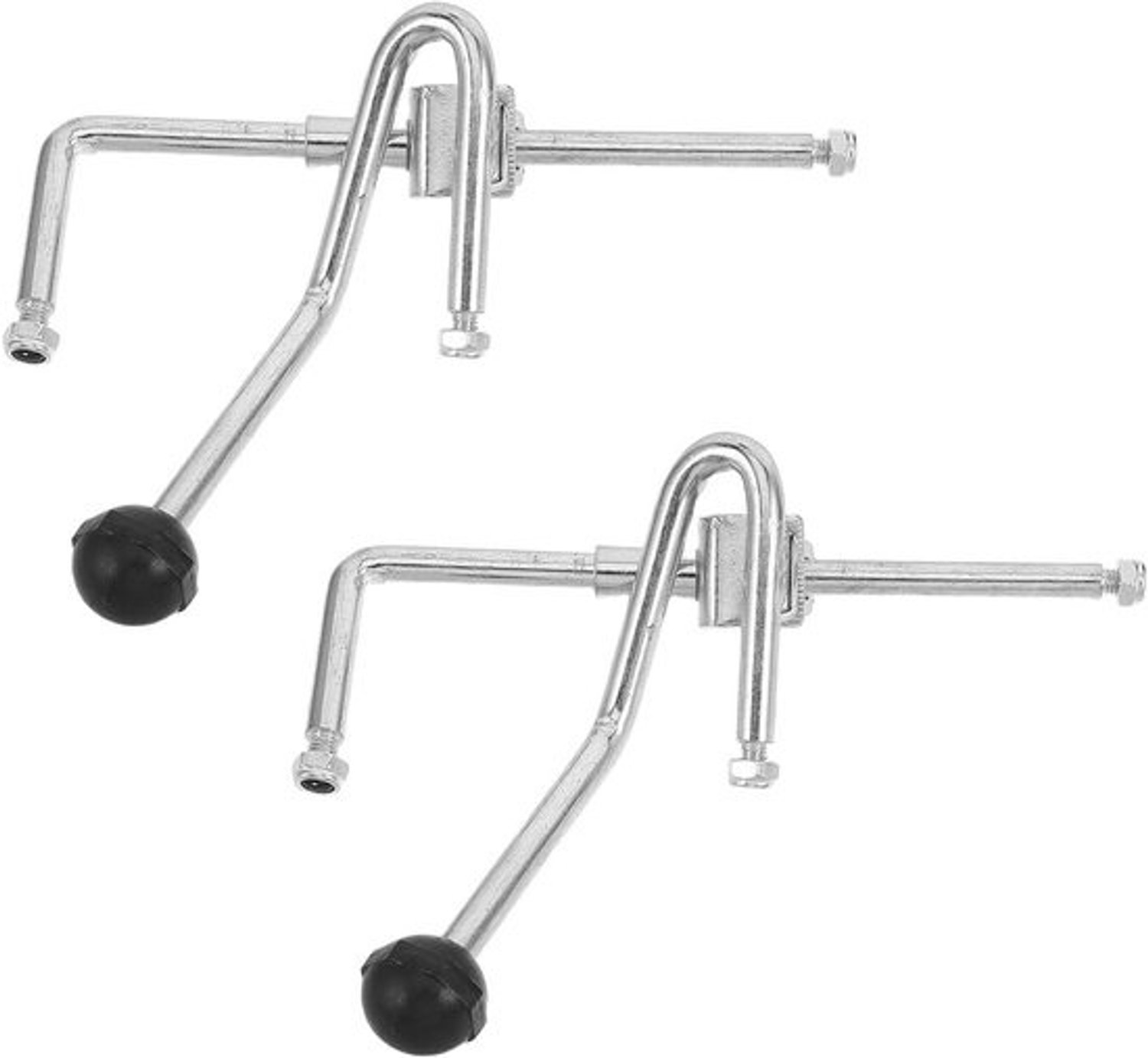 Rolstoel Beensteun - Voetsteun Lift - Mobiliteit Aanpassen - In Hoogte Verstelbaar - 1660 x 1350 x 330 cm - Zilver
