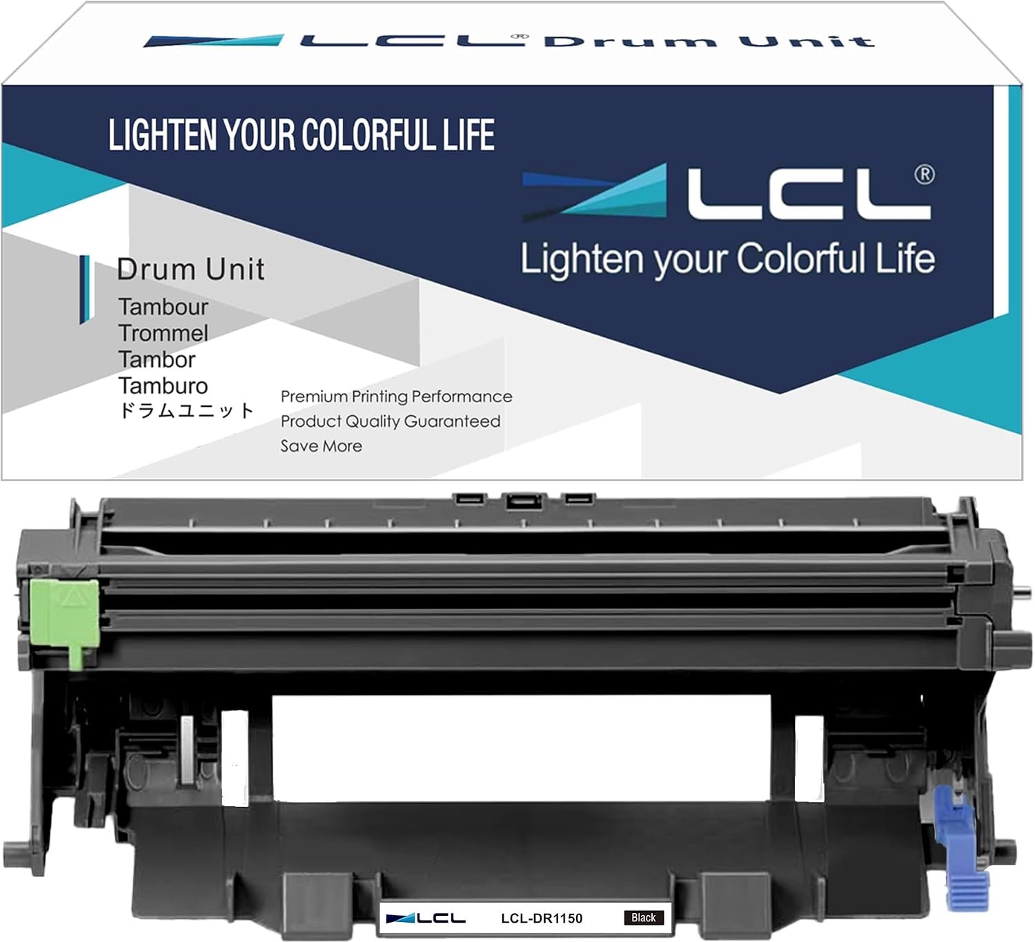 Trommel zwart - compatibel met Brother DR1150 - hoge capaciteit - tot 10.000 pagina's - ShopVlot
