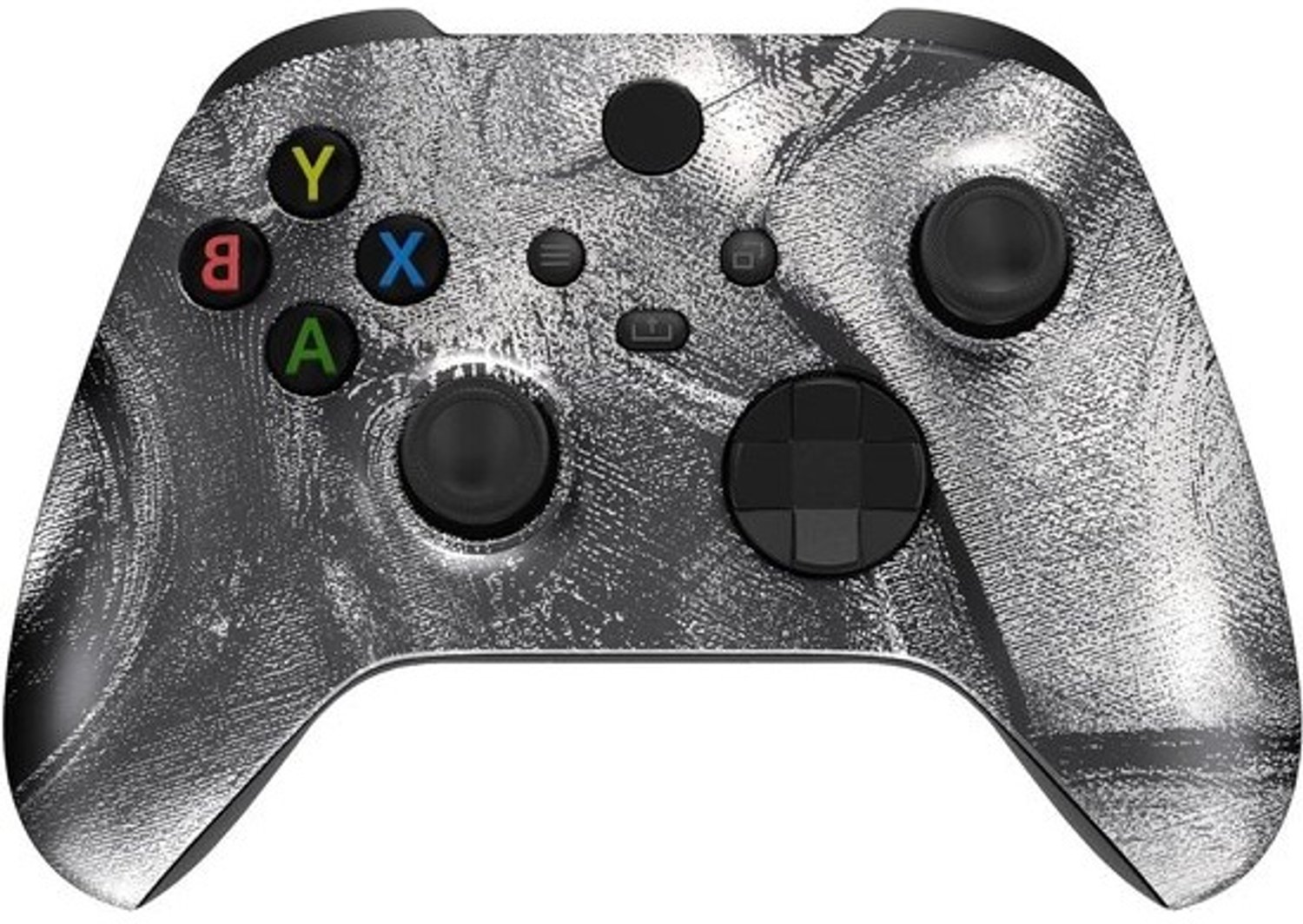 Controller Faceplate - Vervangende Shell - Controller Personaliseren - Perfecte Pasvorm - 15 x 9 x 1.5 cm - Zilveren Golf