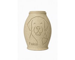 3D4Pets Eternal Line Collection Hondenurn - Labrador - Gepersonaliseerd - Marmer Zandkleur - 1.5L