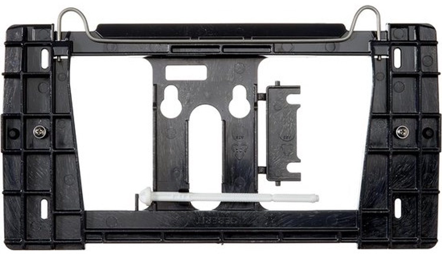 Reservetank met dubbele spoeling voor 30 cm Twinline-borden - zwart
