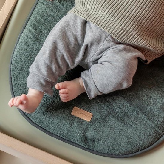 Aankleedkussen - Baby verschoonkussen - Baby verzorgen - Dierproefvrije productie - 62 cm - Groen — afbeelding 2