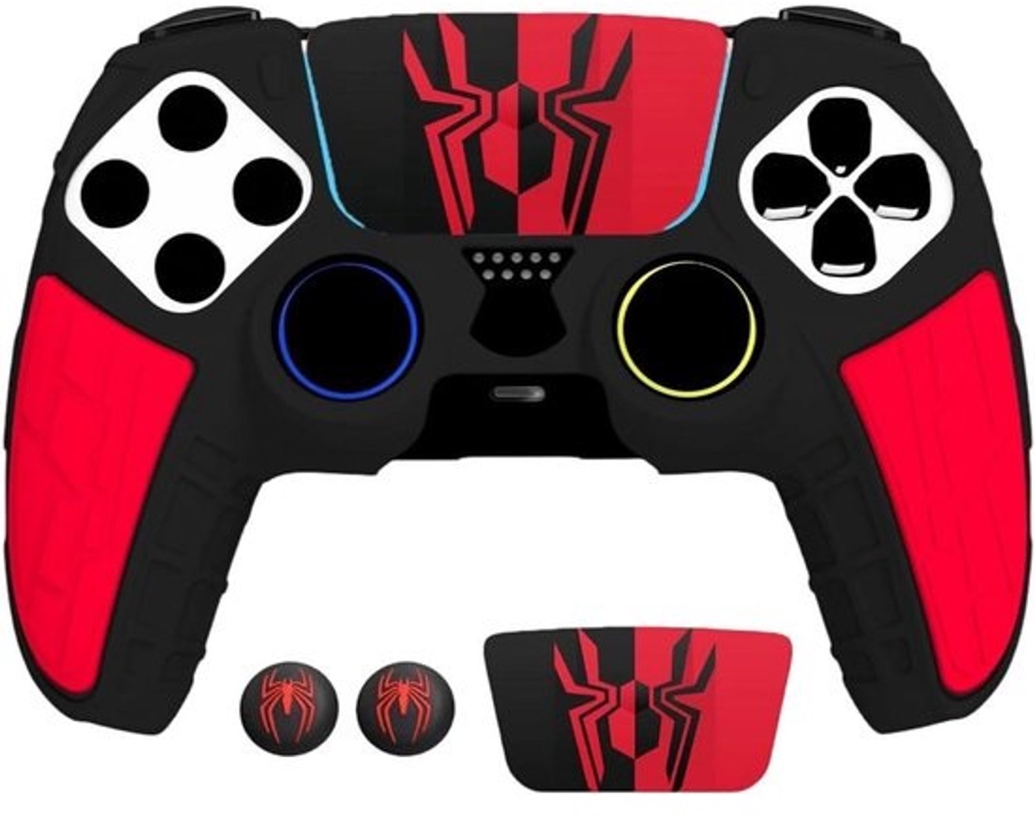 Siliconen hoesje - Beschermhoes Controller - Gaming - Kras- en vuilafstotend - 10 x 76 x 1 cm - Rood