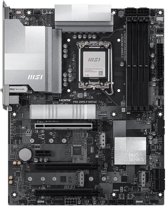 MSI PRO Z890-P WIFI6E Z890 LGA 1851 (Socket V1) ATX