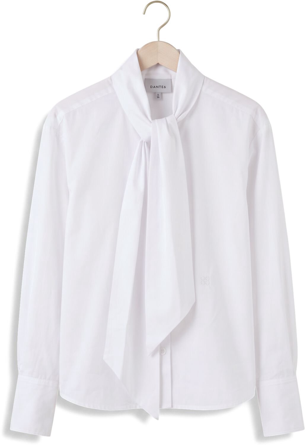 DANTE6 Ivez Bow Blouse Blouses Dames - Wit - Maat 38