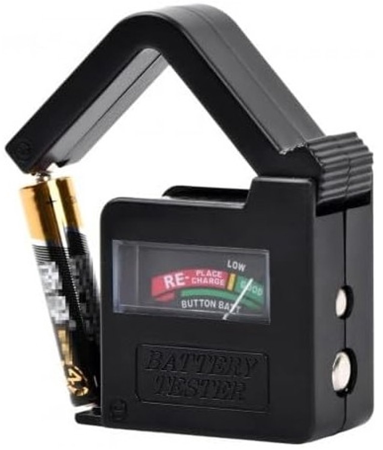 Digitale Batterijtester - Compact - Zonder Voeding - Voor Verschillende Batterijtypes - Voor Huishoudelijk Gebruik
