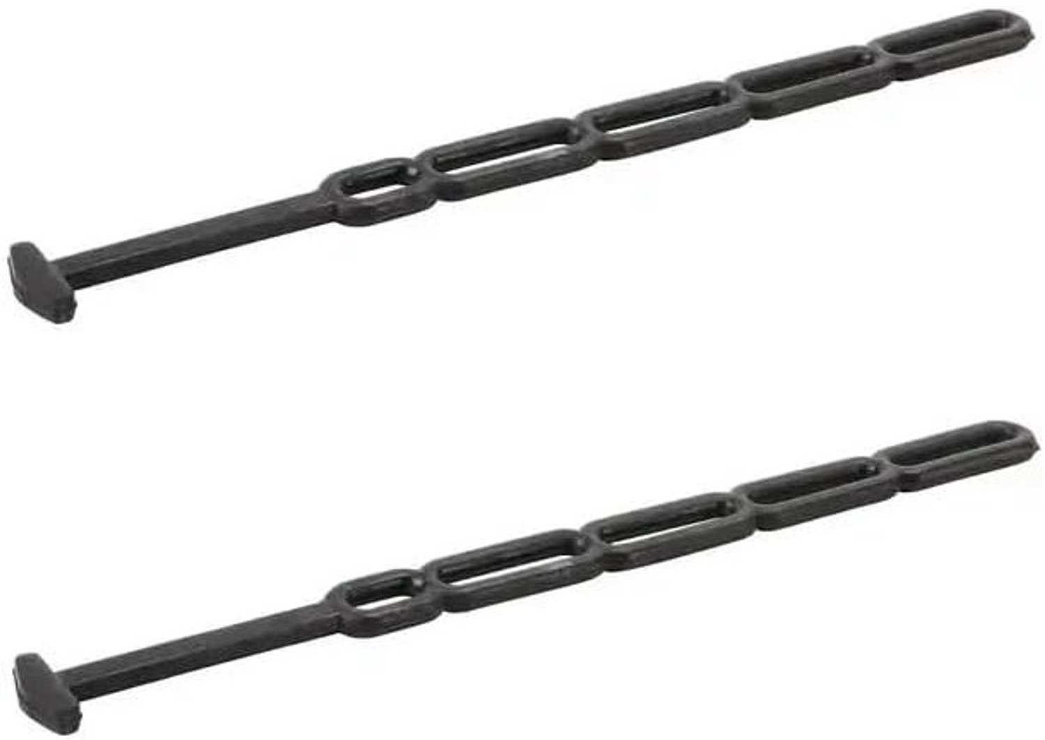 Rubberen Spanrubber - Geen Kleur - 2 cm x 2 cm - Elastische Sjorriem voor Transport - Voor Bagage