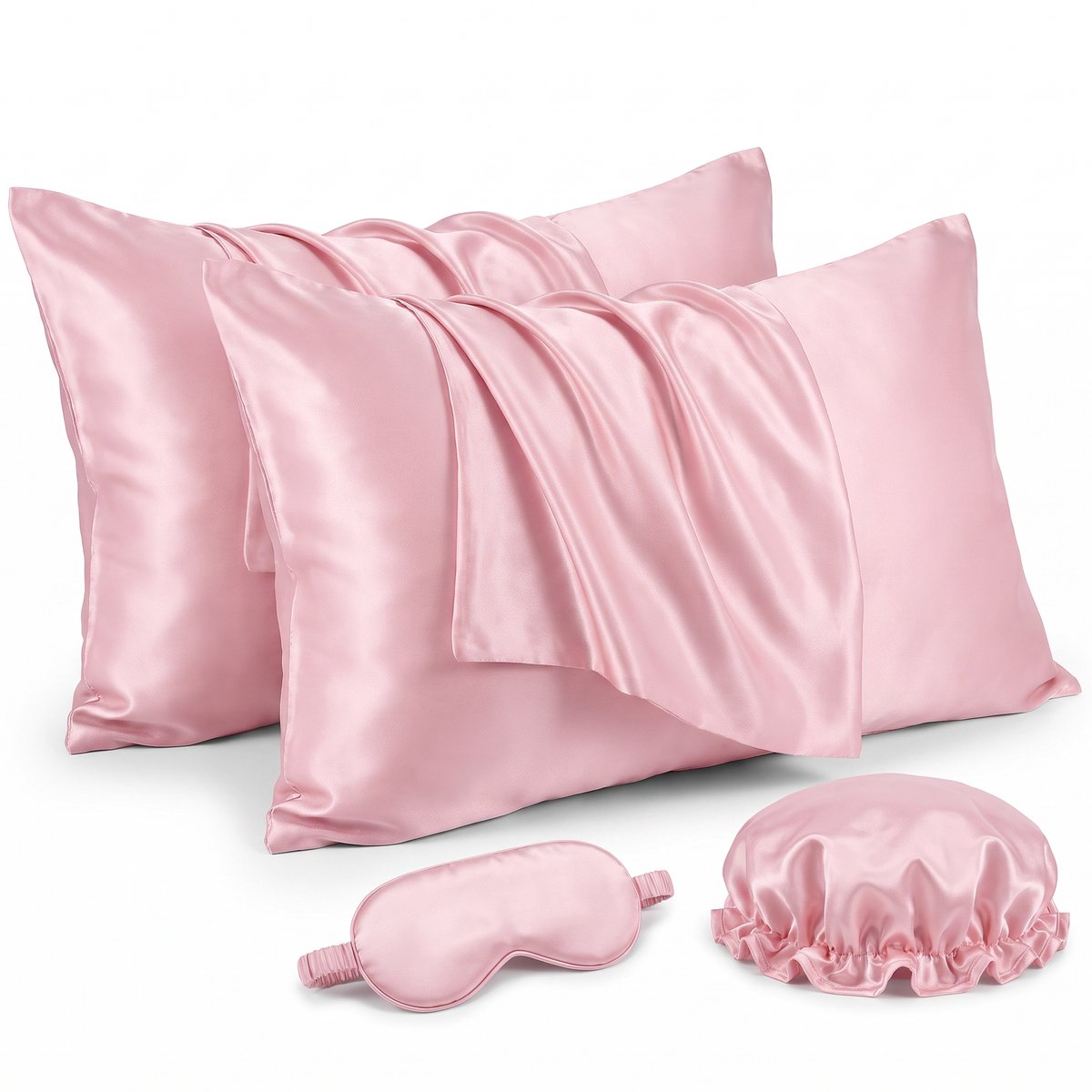 Beste Satijnen Kussenslopen 2026 Soft & Silky Satijnen Kussensloop Set