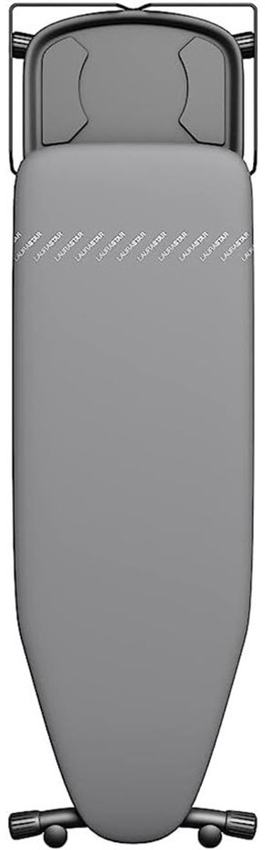 Strijkplank Plusboard - Strijktafel - Efficiënt Strijken - Met Geïntegreerde Wielen - 154 x 46 cm - Donkergrijs