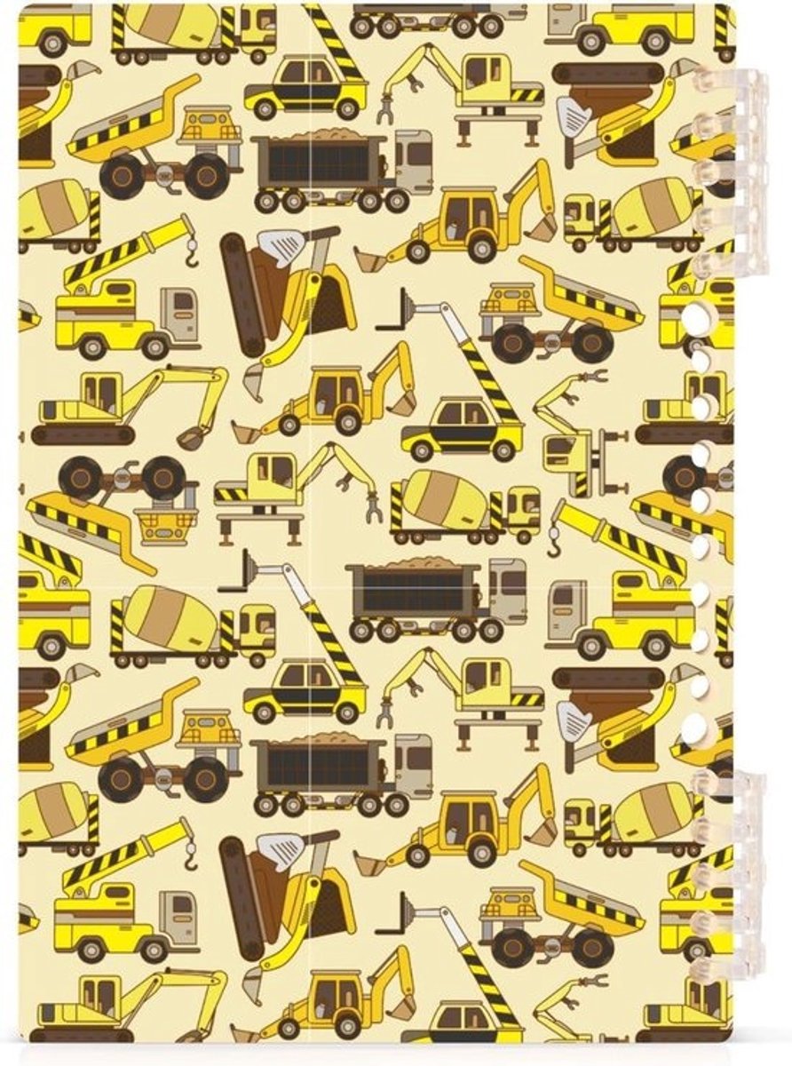 Spiraal Notitieboek - Hardcover Journal - Schrijven en Notities - Dubbeldraads Binding - A5 formaat - Geel