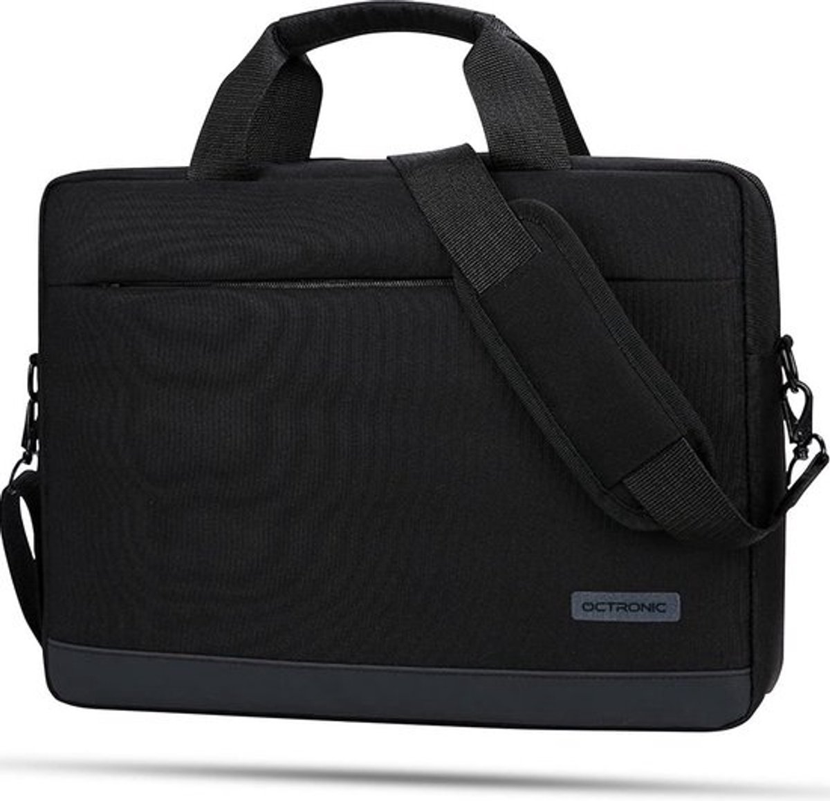 Laptoptas 156 Inch - Schoudertas Laptopvak - Veilig Transport - Waterafstotend Ontwerp - 9 Liter Inhoud - Zwart