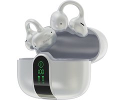 Blackview AirBuds 15 Draadloze Koptelefoon - Draadloze Bluetooth 6.0 Oordopjes IPX5 met Oplaadcase - Wit