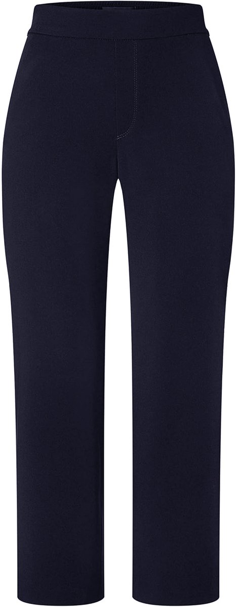 MAC - donkerblauwe Chiara cropped broek - maat 38