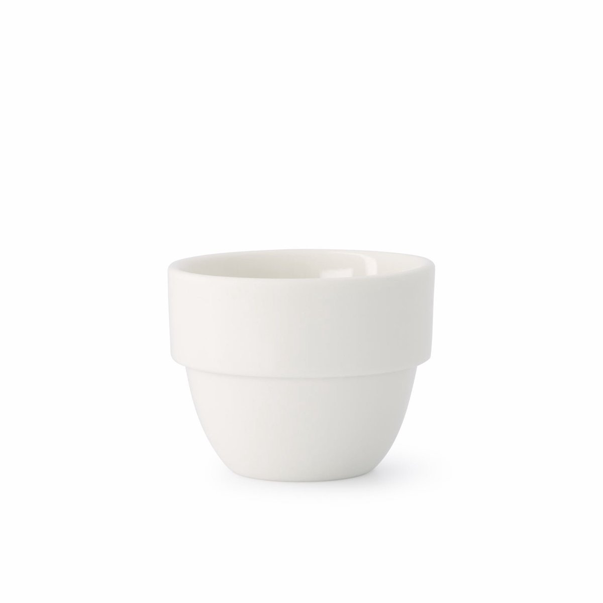 6x ACME Taster Cup Medium, 210ml, Milk White with Pink Base