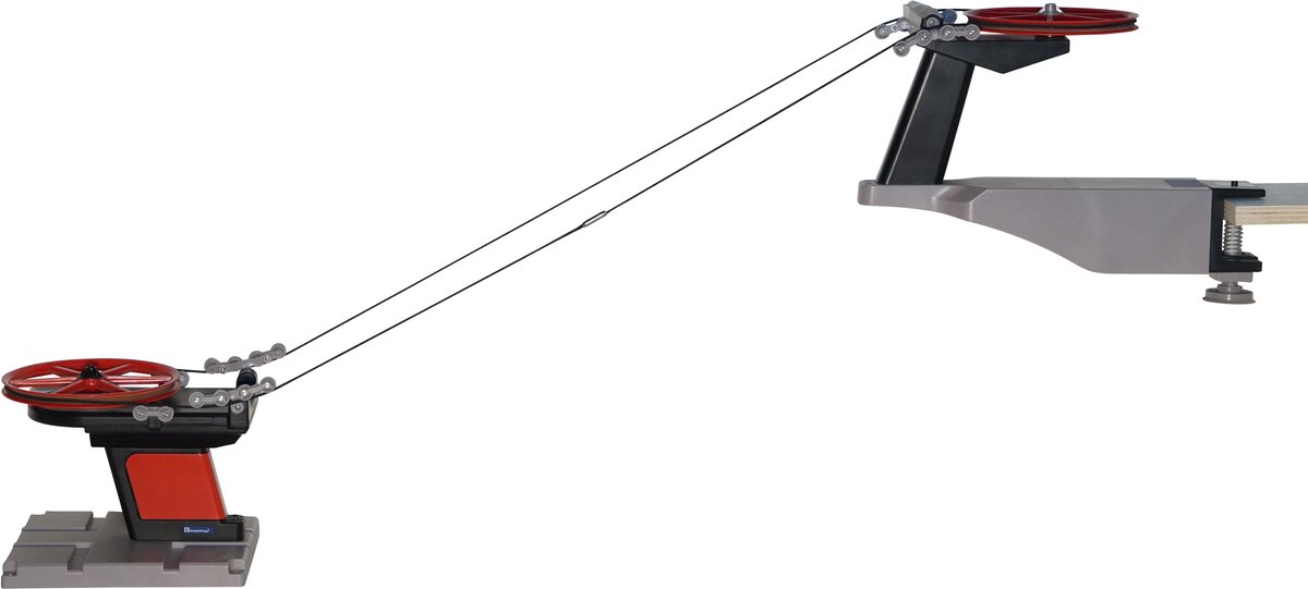 Jägerndorfer - 83289 Kabelbaan Compact - Zwart Rood Miniatuur Model - 1:32 - Kerstdorp