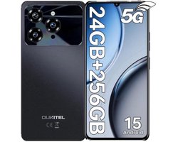 OUKITEL C6 Smartphone 5G-24GB RAM-256GB ROM-6.8 inch HD-50 MP camera-Android15