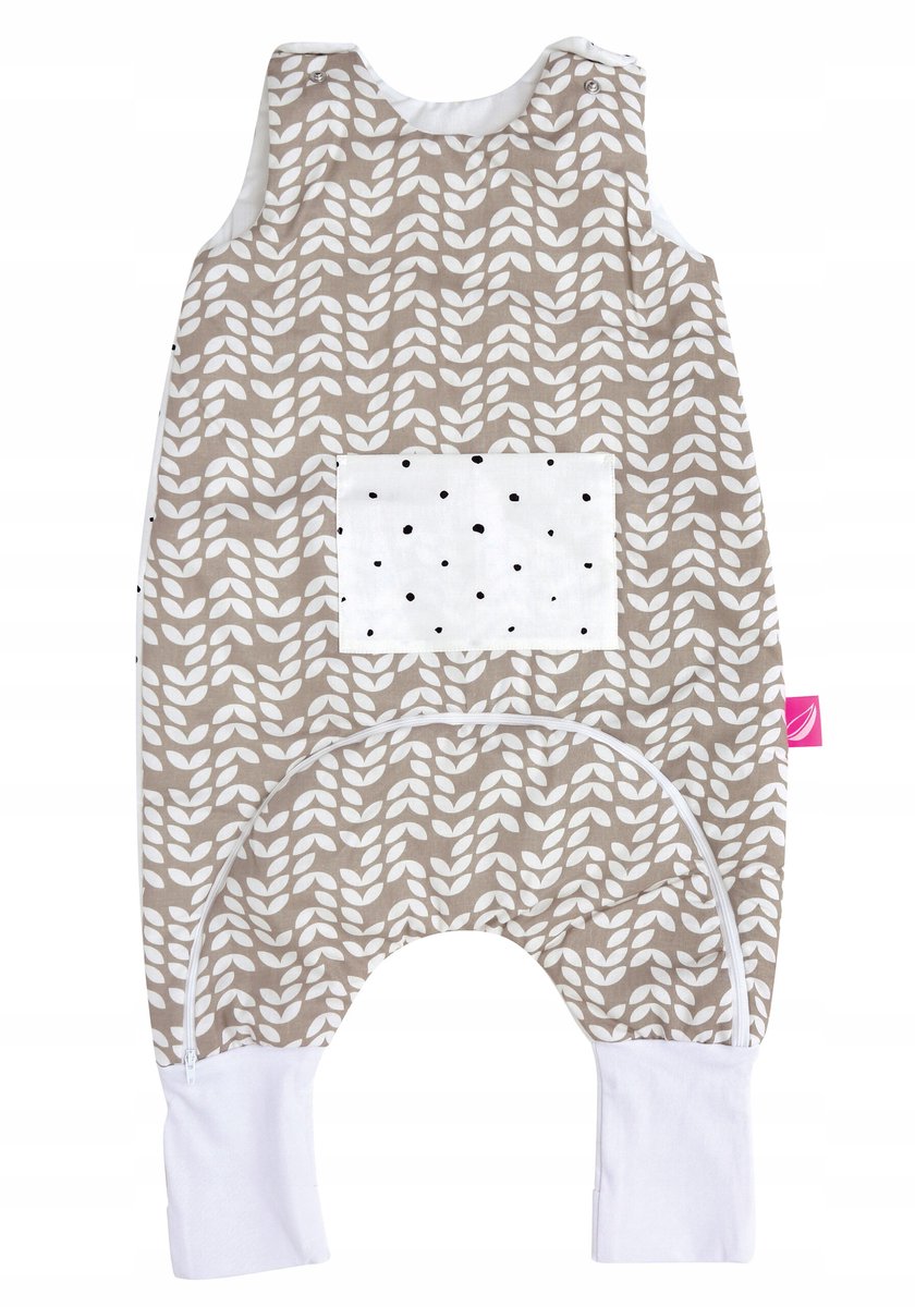 Slaapzak met voetjes en zakje TOG 2 (1,5-2,5 jaar) Beige