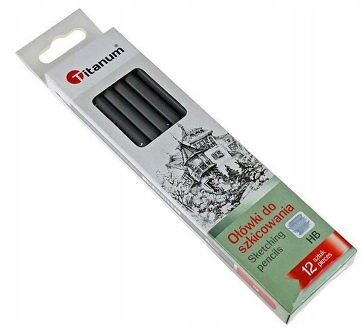 Titanum Tekening Potloden HB - 12 Stuks