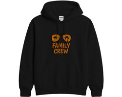 Familie Hoodie – FAMILY CREW – Zomerse Outfit – Unisex Hoodie voor Dames & Heren – Leuk Cadeau
