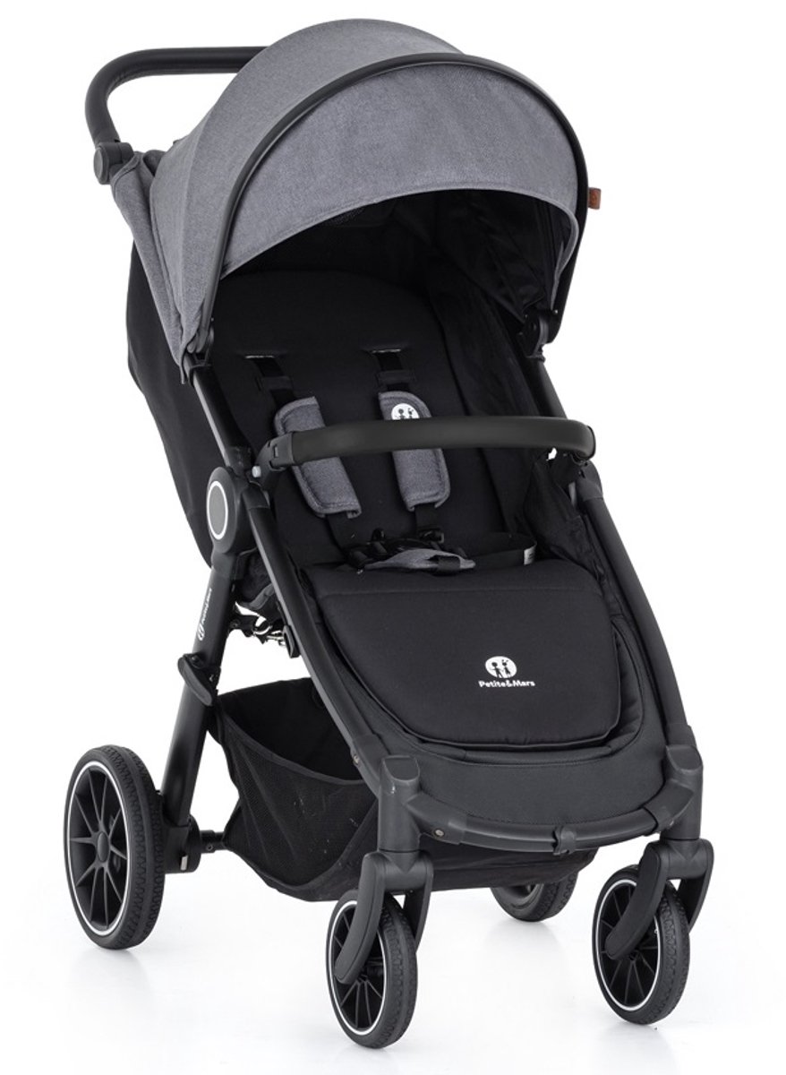 Merkloze Kinderwagen Street+ RWS - Lichtgewicht en Comfortabel tot 22 kg