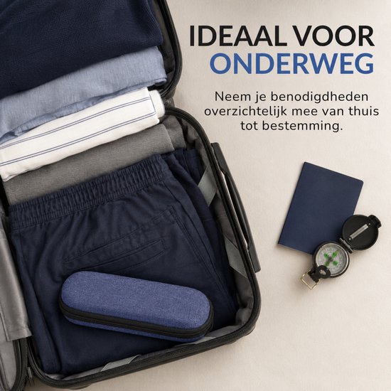 GoGoodies® Insuline koeltas incl. icepack – Diabetes Tas Medische Etui – Koeltasje Voor Op Reis - Waterafstotend 21 x 7 x 3cm van GoGoodies — afbeelding 5