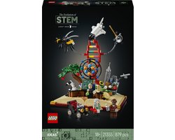LEGO Ideas De Evolutie van STEM Bouwpakket voor Volwassenen met Minifiguren 21355