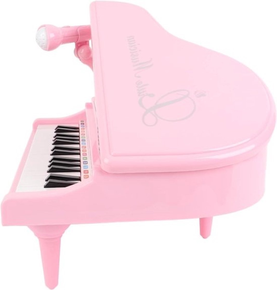 Kinderpiano Elektronisch Toetsenbord - Peuterpiano Speelgoedpiano - Muziek Leren Spelen - 31 Toetsen Microfoon