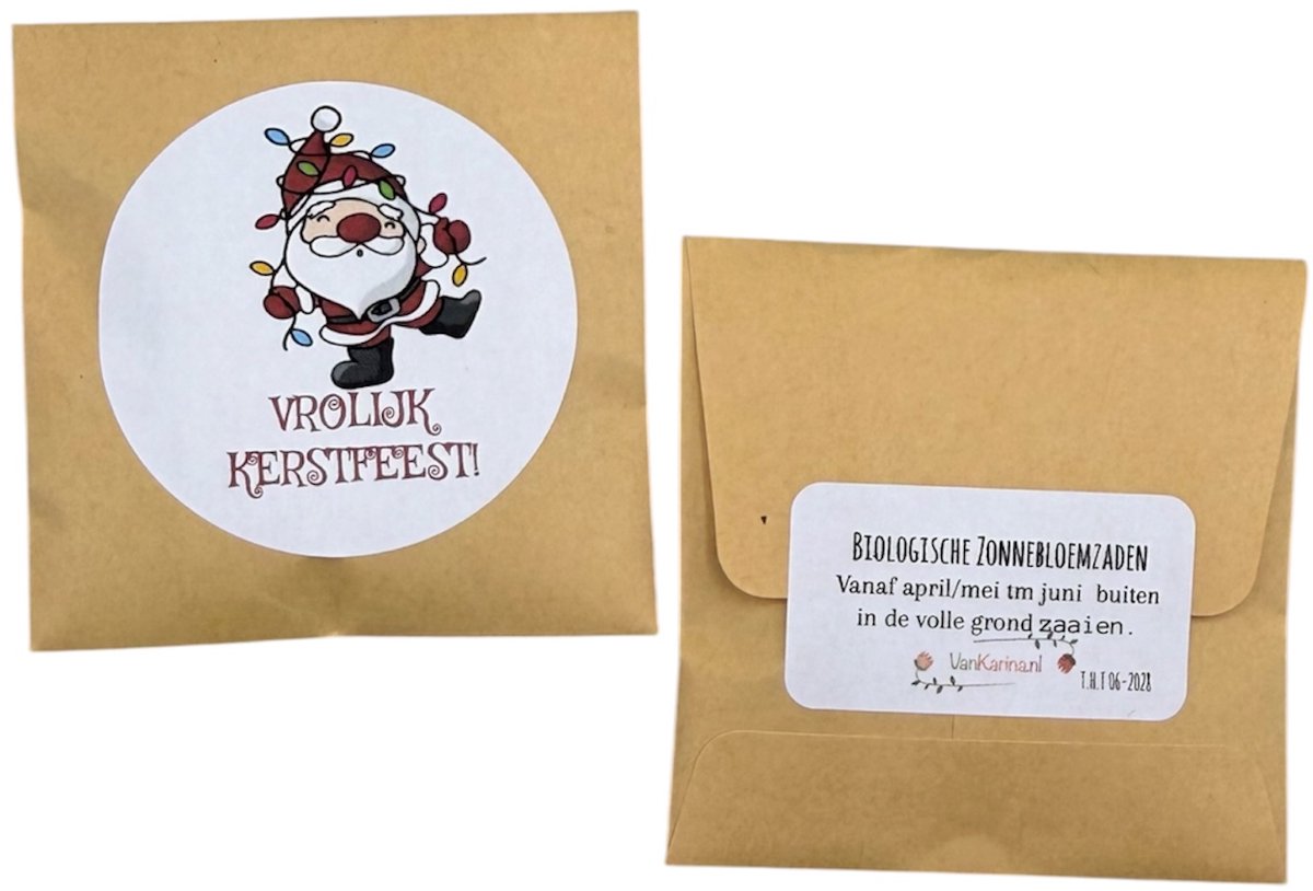 10 zakjes zonnebloemen, vrolijk kerstfeest,kerst attentie, kerst uitdeelkadootjes, attentie,klein kadootje, uitdeelkadootjes, personeels attentie,green gift,,zaden,tuin,vrolijk klein, bloemen,