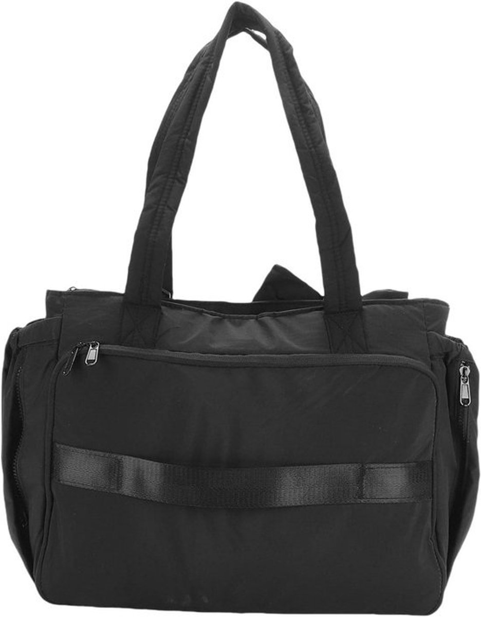 Gezwollen Weekendtas - Handtas Sporttas - Dagelijks Gebruik - Afneembare Strik - 35 x 22 x 10 cm - Niet gespecificeerd
