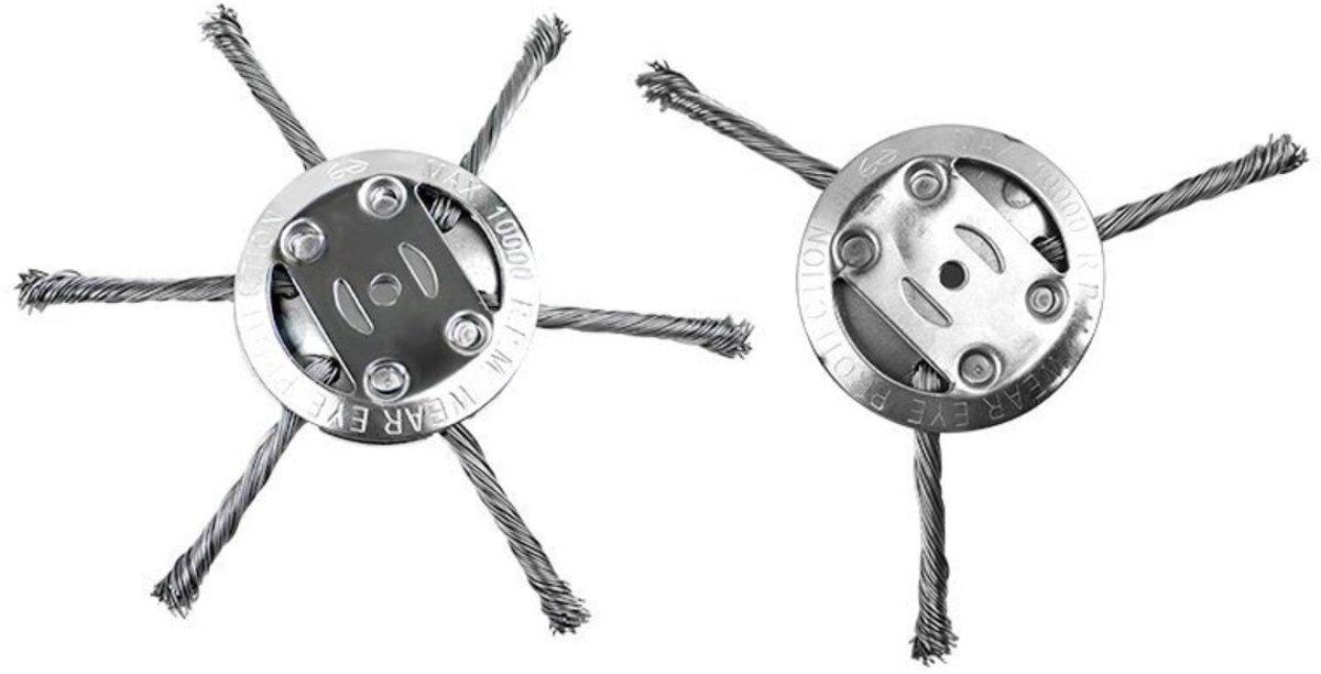 Lichtgewicht huishoudelijk stalen draadtrimmerwiel (Lithium 3-blade+6-blade)