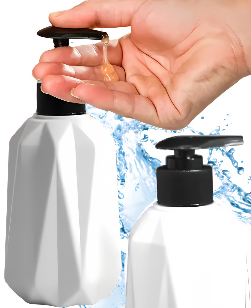 Zeepdispenser 300ml - Stijlvol en Duurzaam voor Keuken & Badkamer
