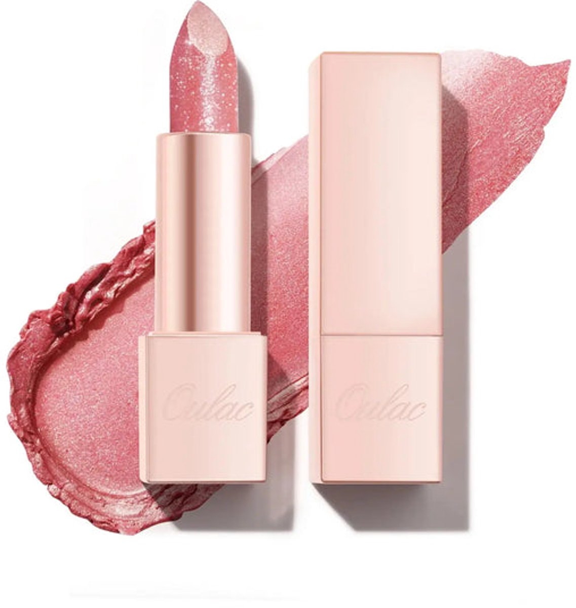 Oulac Infinity Moisture Shine Lipstick - PG03 Pink Jewel - Roze met Shimmer - Hydraterende Lip Stift