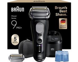 Braun Series 9 PRO+ 9660CCPS - Extra S9 Pro+ Scheerkop - Elektrisch Scheerapparaat met Trimmer - Ultradunne Precisiescheerbladen - Pro SensoAdapt - SmartCare Center