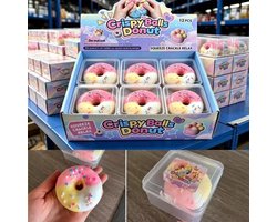 Squishy Cracking Wax Donut - 1 stuk - 7 cm - Fidget Toy - Tiktok Trend - Stressverlichtend
