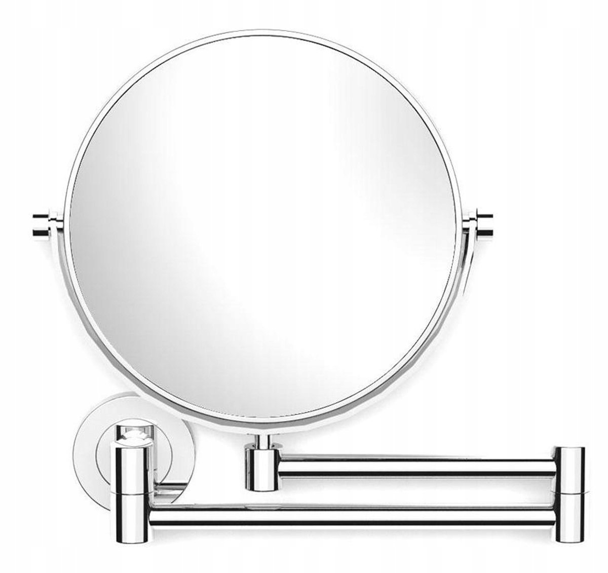 Stella Wandspiegel Verstelbaar Chroom Rond 270x280mm