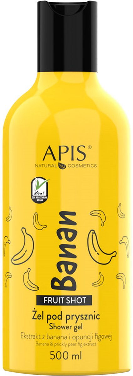 Apis Fruit Shot Banana Shower Gel 500ml