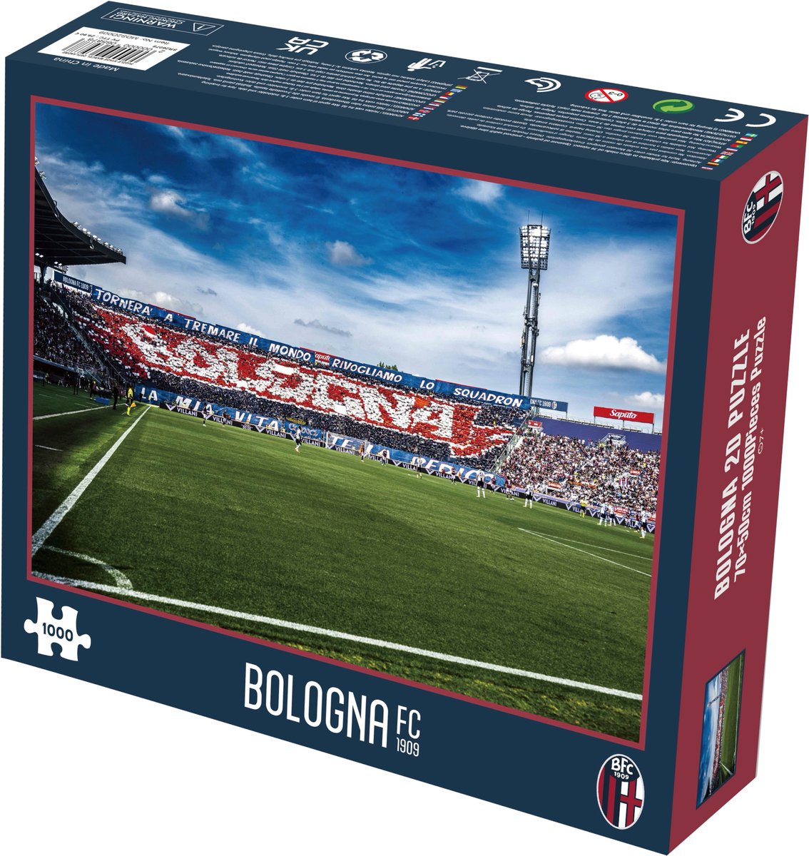 Bologna FC 1909 Stadio Renato Dall'Ara - 2D Puzzle (1000 Stukjes)