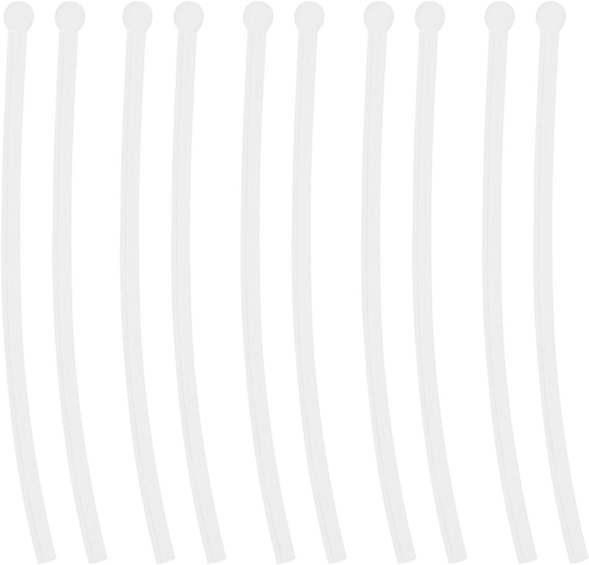 Vervangende Silicium Oorkussens voor Brillen - 5 Paar Antislip Oorklemmen voor Comfort en Stabiliteit
