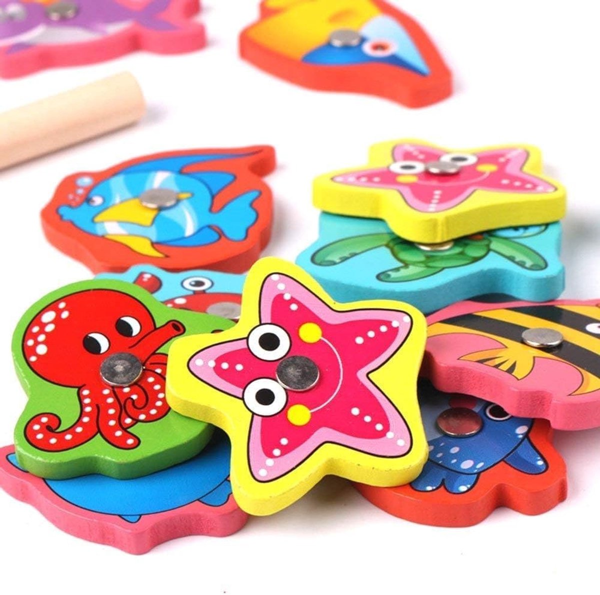 Magnetisch Visspel voor Peuters - Educatief Speelgoed voor Kinderen van 3 tot 5 Jaar - Leerzaam en Leuk Verjaardagscadeau met Magneetstokken