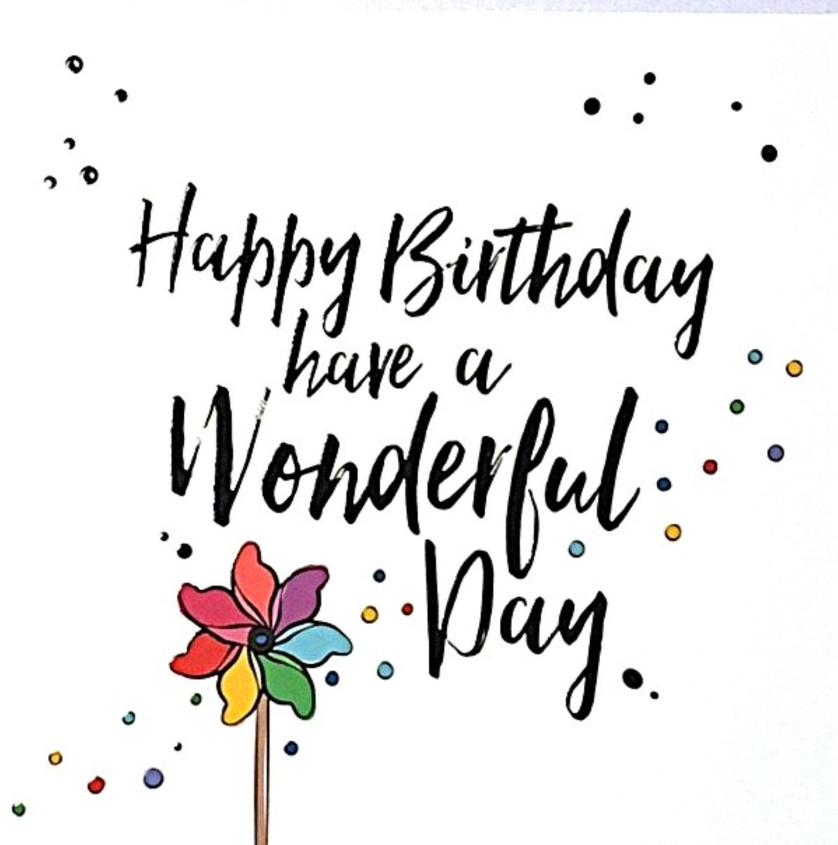 Luxe Wenskaart Verjaardag - Wenskaarten - Verjaardagskaart - Jarig - Birthday - Geburtstag - Anniversaire - Serie Joy - Artige - Kaart - 1 Stuks - In Folie - Gratis Verzonden - Hoge Afnamekortingen - 14x14cm