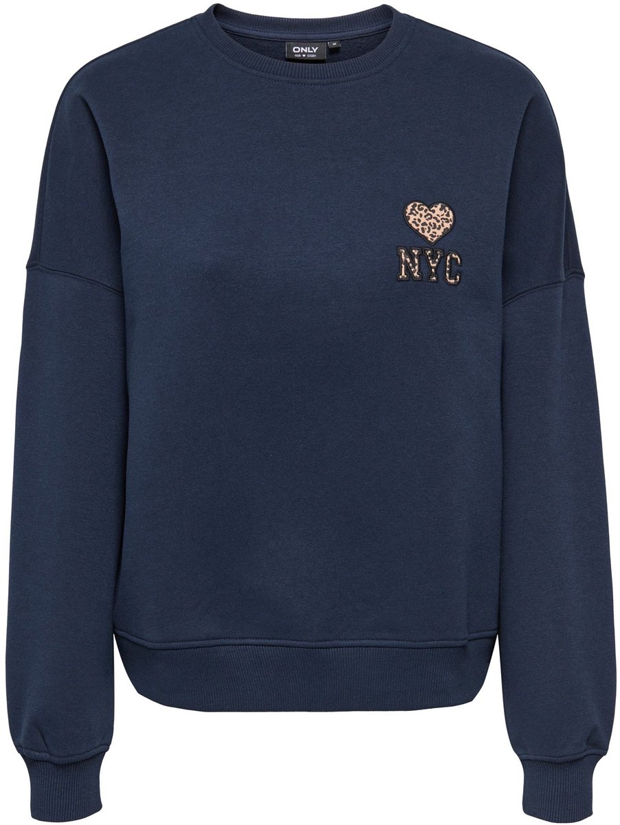 Only Lise Print Sweater Dames - Maat M
