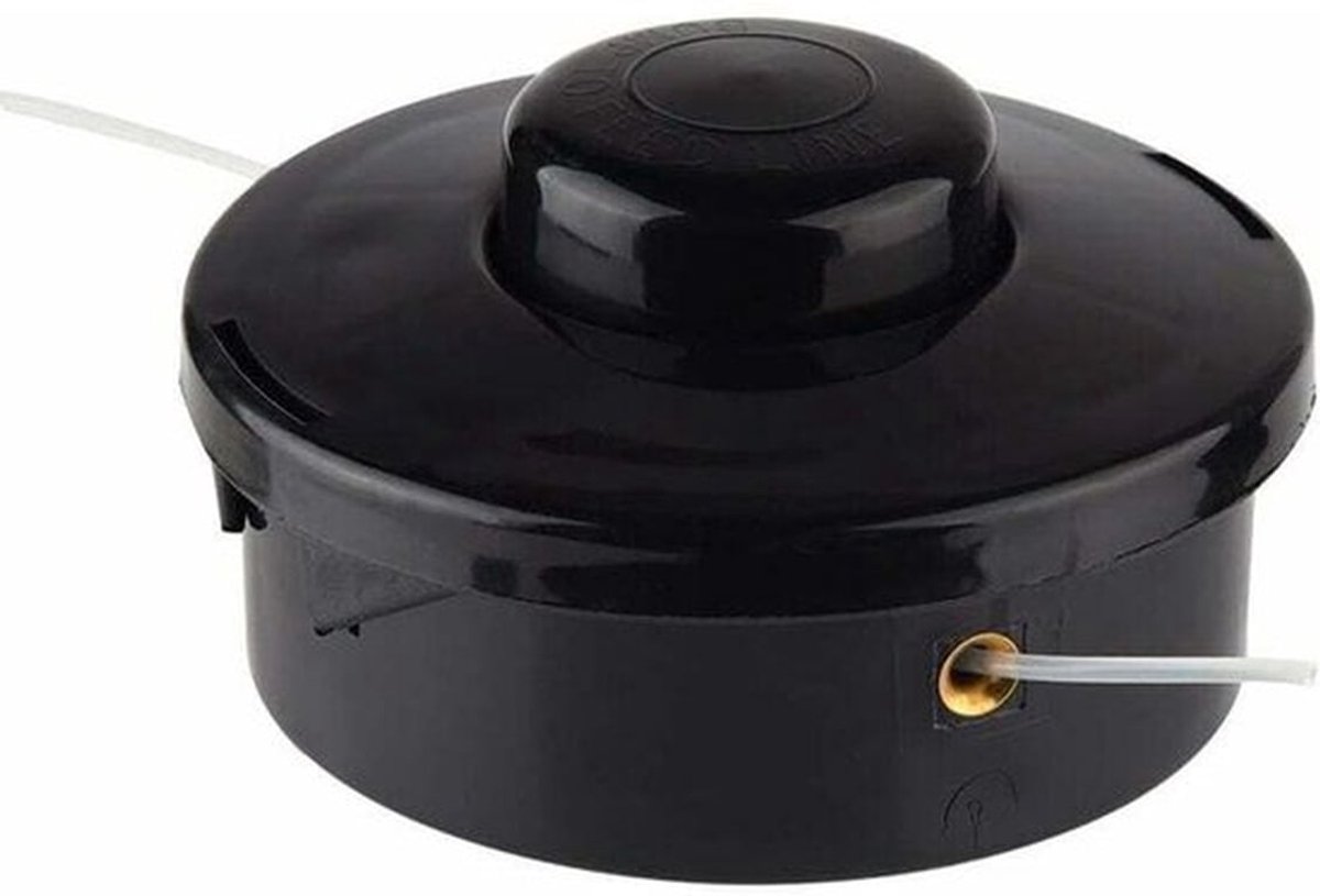 Een universele bosmaaierkop A6481, ter vervanging van de nylon spoel (M10×1.25 schroefdraad), geschikt geschikt voor benzinebosmaaiers.